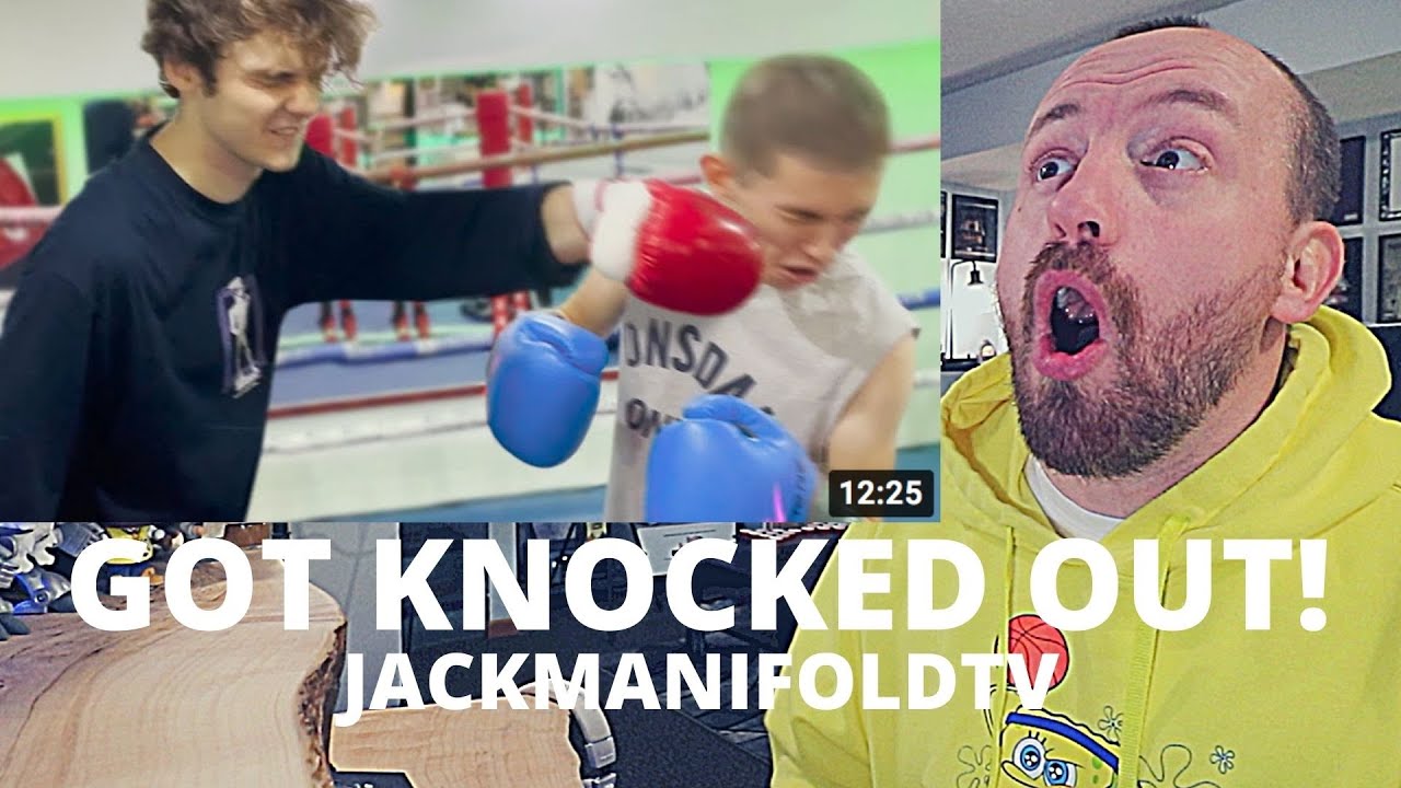 HE GOT KNOCKED OUT! JackManifoldTV I Boxed Wilbur Soot... (Reaction!) w/ GeorgeNotFound