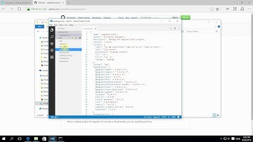 Angular 2 In Visual Studio Code and Visual Studio