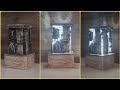 Making a table lamp from waste materials//Recycling home decoration ideas wood lamp diy
