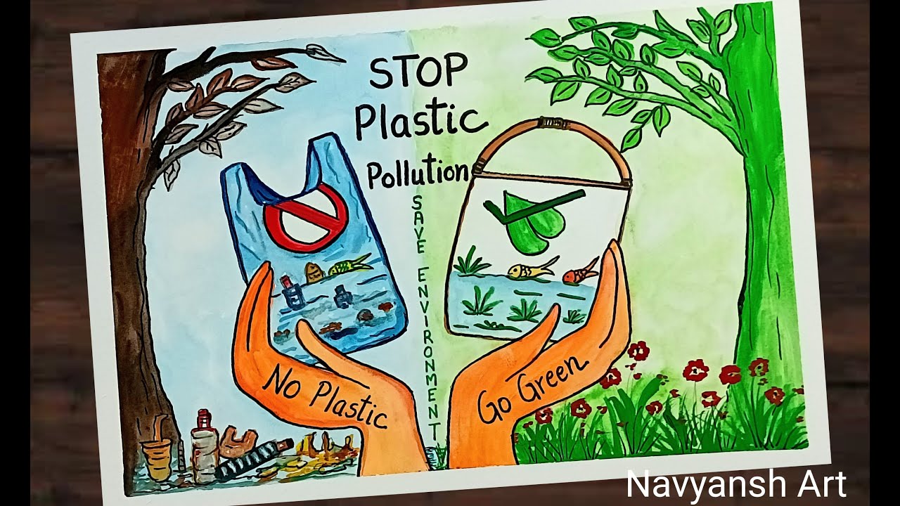 Stop Ocean Plastic Pollution Lettering Motivational Phrase Poster To  Protect The Ocean And The Aquatic Environment From Plastic Pollution  Pollution Reduction Waste Recycling Stock Illustration - Download Image Now  - iStock