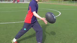 7.3 How to Punt a Rugby Ball | Ben