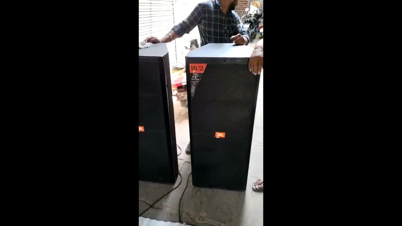 JBL SRXSERIES 15inch 1200w Sound Test