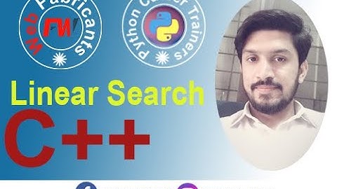 Linear Search in C++ | Arrays | Data Structure | Urdu / Hindi