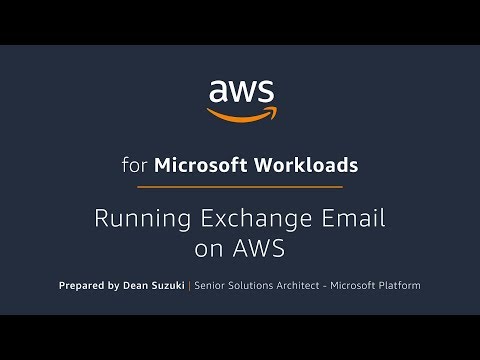 Running Exchange Email on AWS