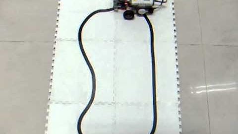 LEGO NXT Line Following -- Proportion 1