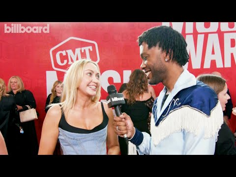 Brandi Cyrus' First Reaction to Miley Cyrus & Beyonce Collab & More | CMT Awards 2024