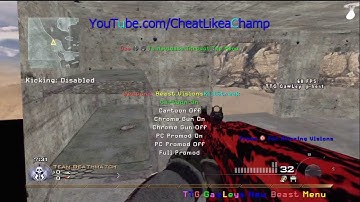 New mw2 mod menu jtag