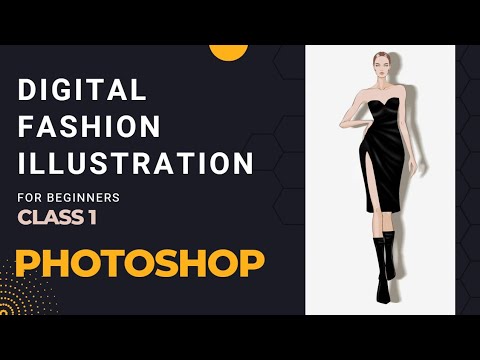 Digital fashion illustration for beginners class 1 | How to draw ...