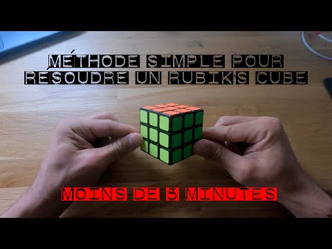 Comment résoudre un Rubik’s cube en moins de 5 minutes