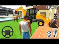 Indian Motorbike JCB and Horse in Open City Simulator - Android Gameplay 