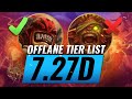 7.27d OFFLANE Tier List With Jenkins & Newsham - Dota 2 Tips