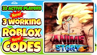 Roblox - Anime Story - Lista de codes e como resgatá-los