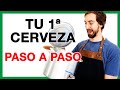 🍺 CÓMO HACER CERVEZA ARTESANAL EN CASA PASO A PASO 🏠 Receta de cerveza fácil (Tutorial cerveza 2/6)