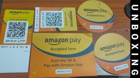 Amazon Pay Accepted Here QR Kit Unboxing & Review | Amazon Pay QR Code | Scan & Pay |Technical Punit