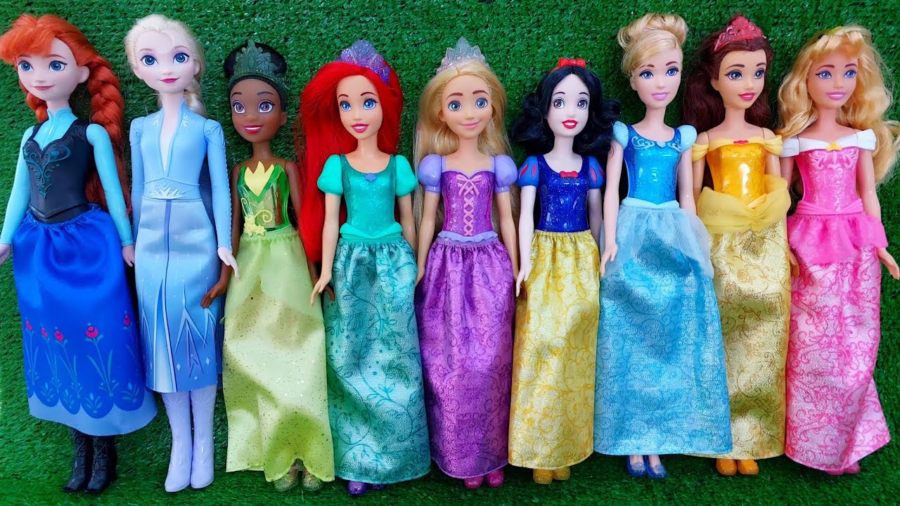 Cute Miniatures Disney Princess Frozen ELSA & Annall! elsa satisfying unboxing