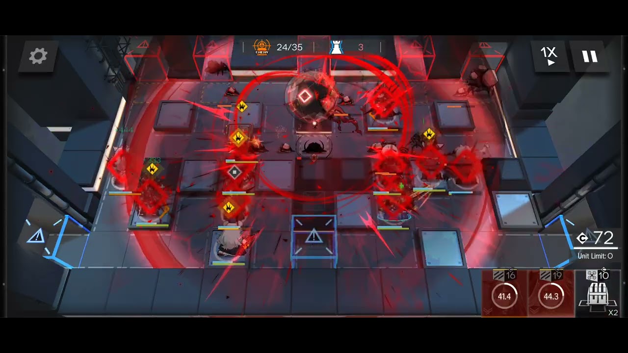 Arknights 240922 Operation Originium Dust Rerun OD-8 10try 4yr later play til End of Service MOMENT