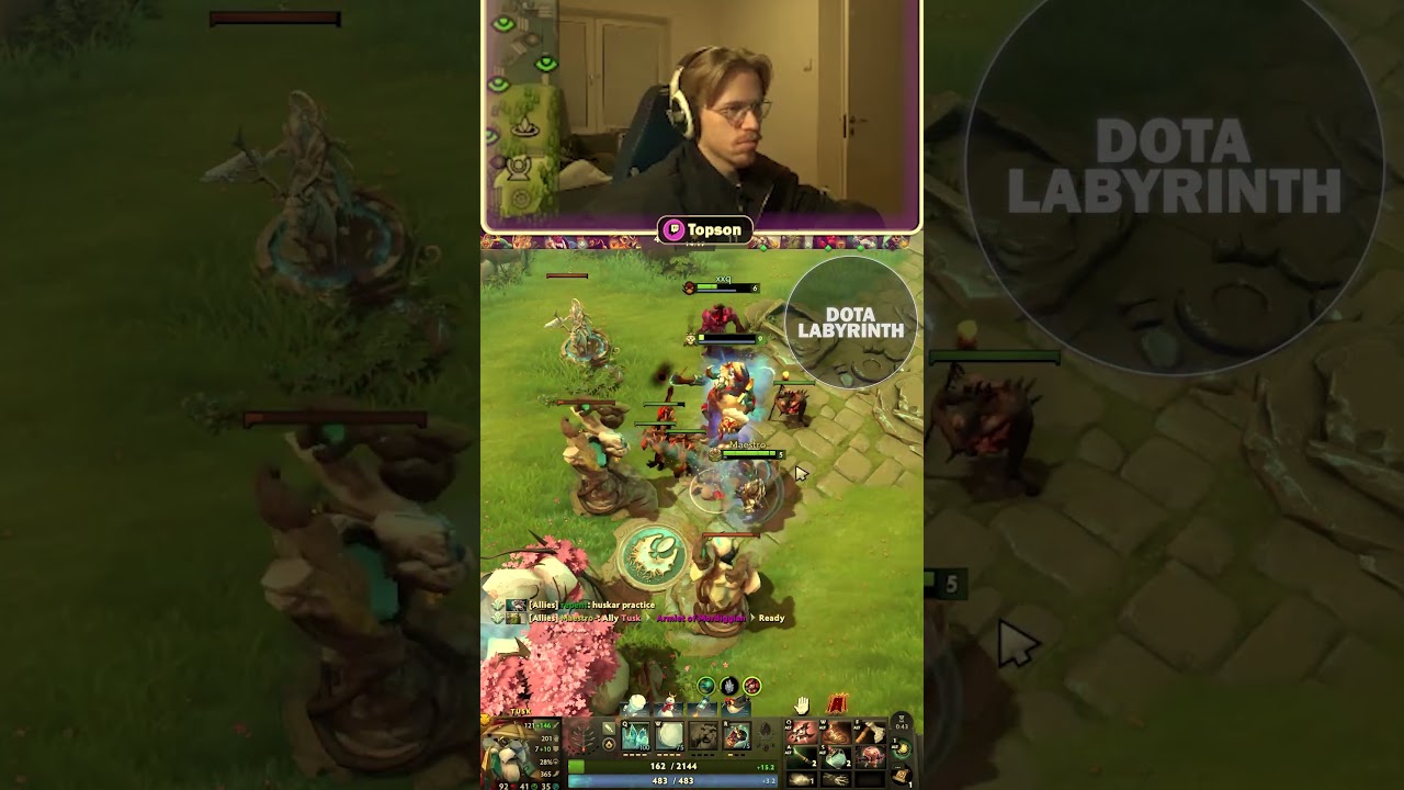 Topson Rage Bought Back After Got Trolled by a Tiny in Dota 2 