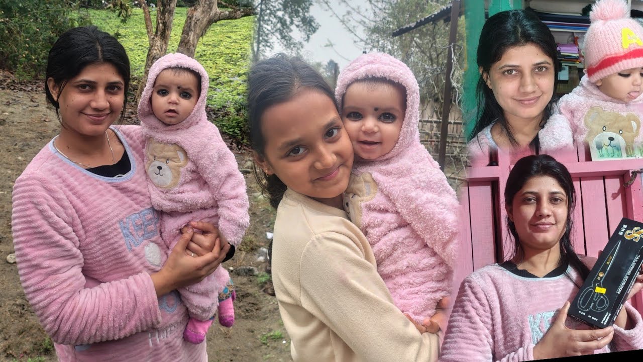 New Scissor Gift Mila 🥰||Ayesha Lado me Masti kiya 💖||Iftar me kiya kiya banaya 🤤