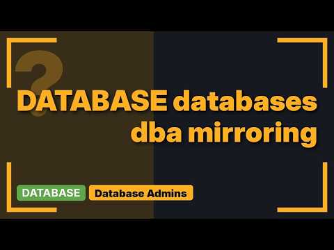 Databases: Can replication be set up when already mirroring? (2 Solutions!!)