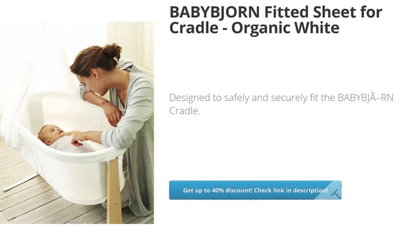 baby bjorn cradle fitted sheet