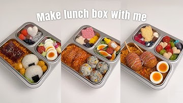 [ Organize Collections S4 ] 🥡🥢 Make lunch box with me