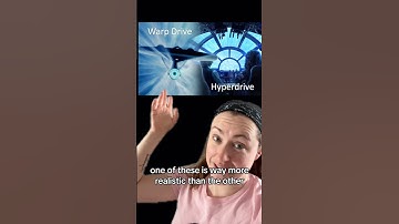 The warp drive of Star Trek, or the hyperdrive of Star Wars? #space #movie #starwars