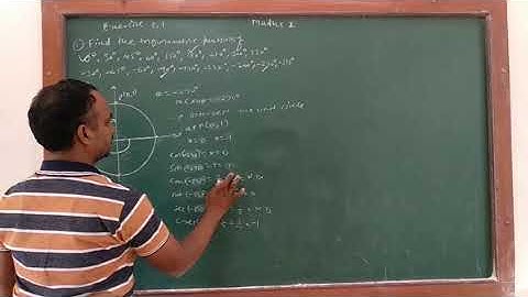 Trigonometry -1 lecture 5 by Atul Limgude sir
