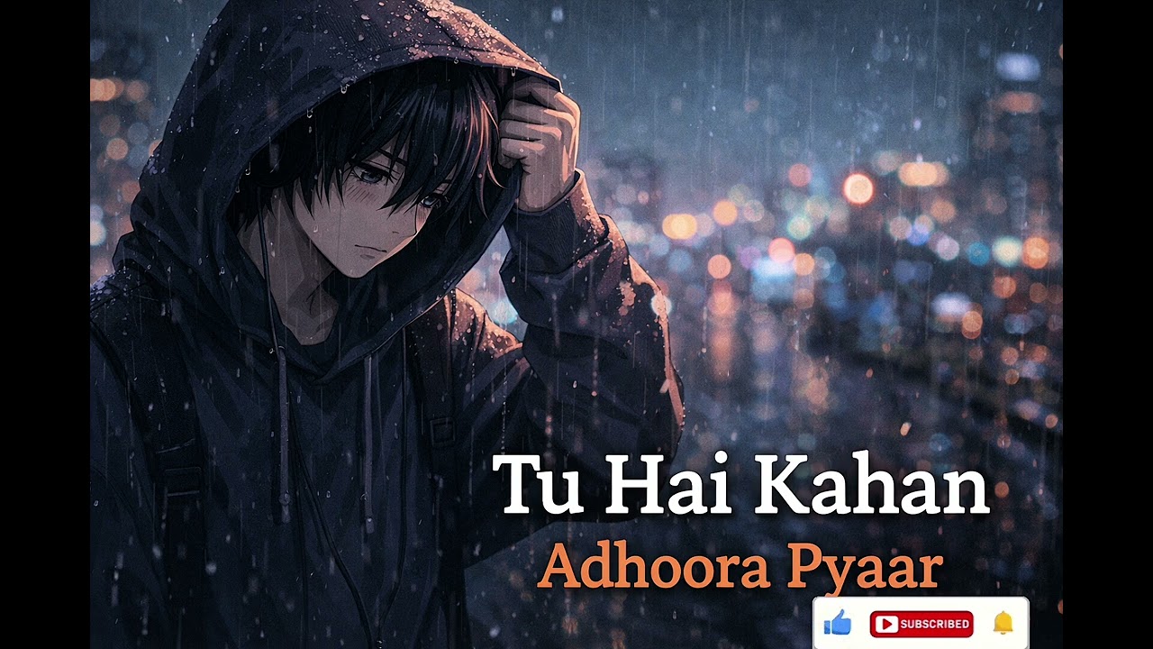 Tu Hai Kahan – Adhoora Pyaar | lofi mashup song | Sukoon Garden Lofi 