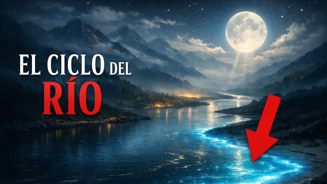 El ciclo de vida del río, desde su nacimiento en las altas montañas hasta su… | Ciencia para dormir