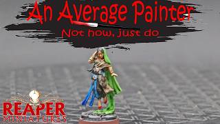 TIMELAPSE - Painting Rivani, Iconic Psychic (89048) from Reaper Miniatures