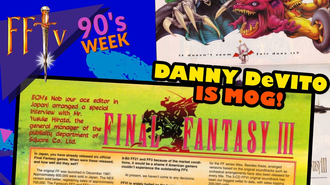 A look back at Final Fantasy III (FFVI) 1994 SNES | Magazine