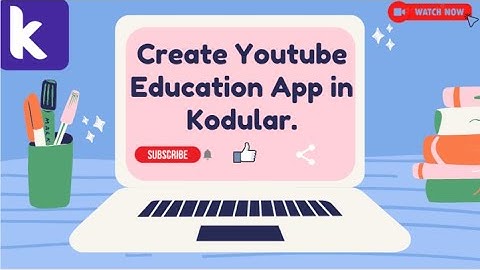 Making Youtube Education App| Kodular | By Priyal