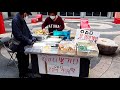 넷플릭스 오징어 게임 열풍에 대박난!! 명동 달고나 뽑기 / squid game dalgona  in myeongdong / korean street food