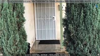 Priced at $499,999 - 1110 E Central Avenue, Redlands, CA 92374