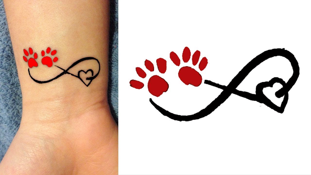 Top 69 Dog Paw Tattoo Ideas  2021 Inspiration Guide