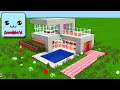 KawaiiWorld: How to Build Modern HI-TECH HOUSE With a POOL!