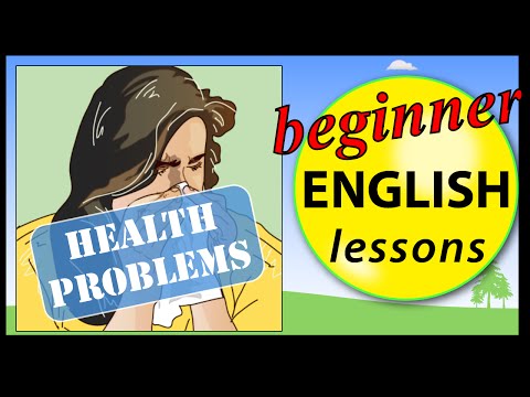 Health Problems In English | Learn English Lessons - Beginner Vocabulary