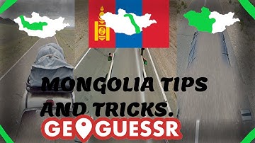 One of the easiest and hardest countries to learn in Geoguessr! | Mongolia Tips and Tricks!!!