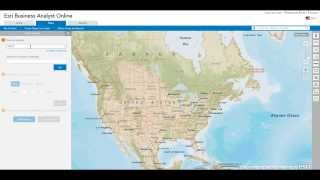 Getting Started with Esri Business Analyst Online