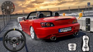 Car Parking 3D Honda S2000 Gameplay | Manual Gear Drift & Realistic Parking Challenge screenshot 4