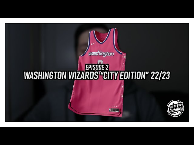 Washington Wizards 22/23 City Edition Uniform: Cherry Blossoms