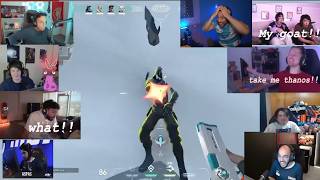 ALL Valorant streamers reacts to MIBR Aspas Insane 3k Against ENVY In VCT 2026