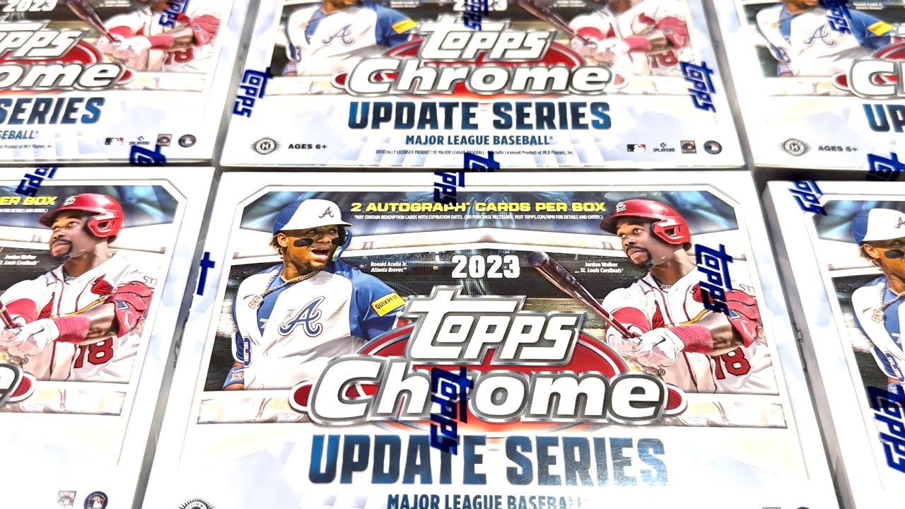 NOTHING BUT HITS! NEW RELEASE! 2023 TOPPS CHROME UPDATE BREAKER
