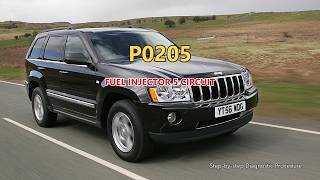 P0205 Jeep Grand Cherokee - Fuel Injector 5 Circuit | Step-by-Step Diagnosis