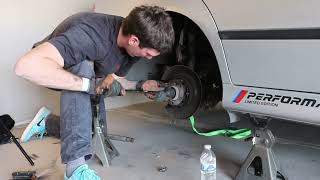 BMW E39 540i REAR WHEEL BEARING REPLACEMENT
