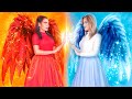Hot vs Cold Fairy / Girl on Fire vs Icy Girl