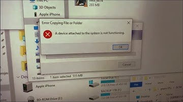 "a device attached to the system is not functioning" ERROR FIX/SOLUTION! for iPhone iPad WINDOWS