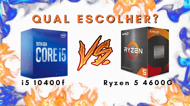 RYZEN 5 4600G vs i5 10400F | どちらを選ぶべき？