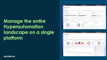 Manage the entire Hyperautomation landscape on a single platform