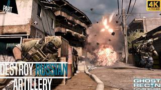 Gather Intel,Destroy Russian Artillery,Kill all the snipers/Ghost Recon future soldier/Part 8